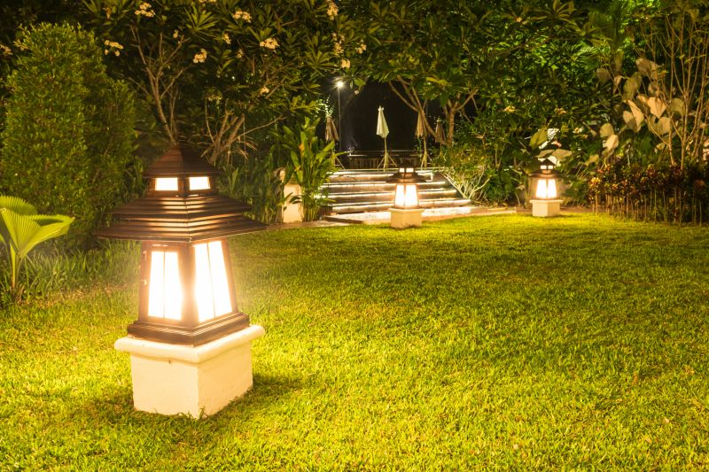 Garden Lighting Installation in Overland Park, KS
