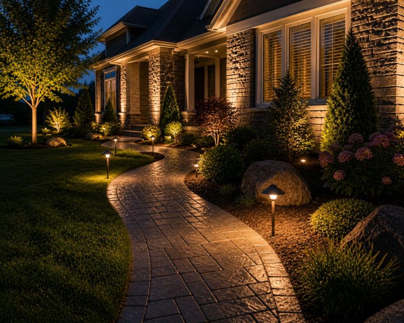 Garden Lighting Installation in Honolulu, HI