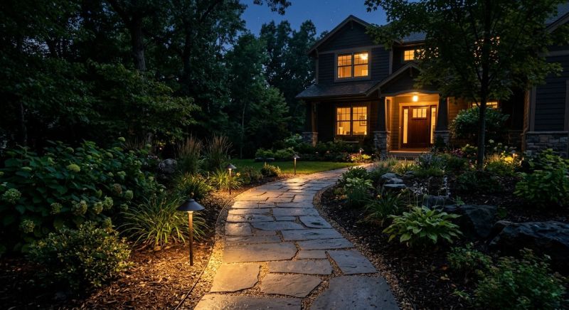 Step Lighting Installation in Olathe, KS