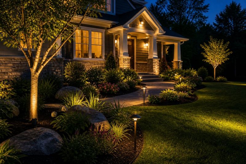Walkway Lighting Installation in Utah County, UT