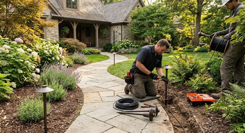 Landscape Lighting Installation in Denver County, CO