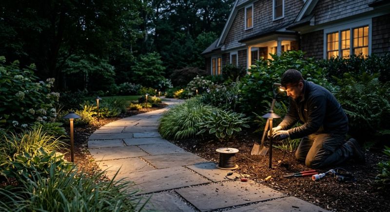 Outdoor Lighting Installation in Orem, UT